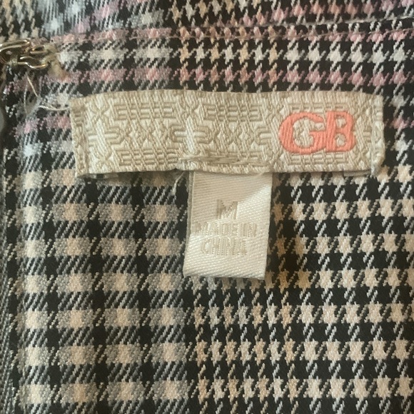 Gianni Bini Houndstooth Plaid Mini Dress - Picture 8 of 10